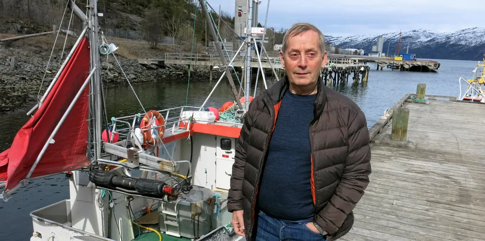 Leder i den sjøsamiske organisasjonen Bivdu, Inge Arne Eriksen.