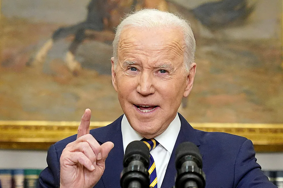 Frustrating: US President Joe Biden has been giving mixed messages on energy