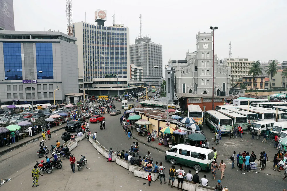 Capital view: Victoria Island, Lagos