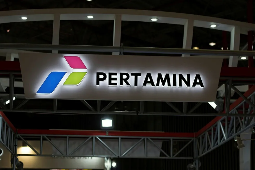 Pertamina logo . .