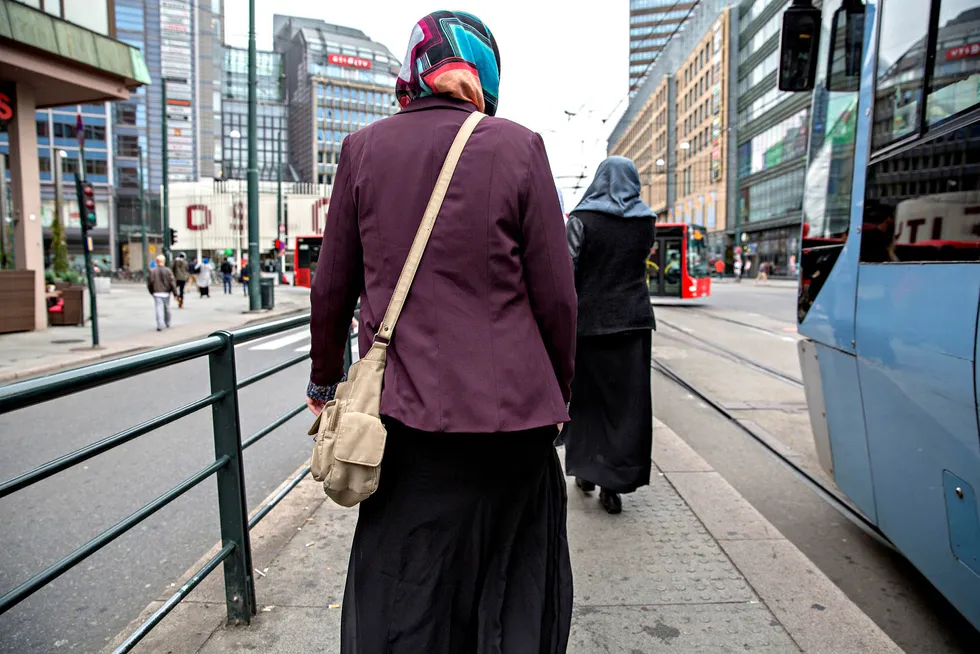 Det har vært knyttet stor spenning til EU-domstolens avgjørelse, som for første gang har tatt stilling til spørsmålet om muslimske kvinners rett til å bære hijab på arbeidsplassen, skriver artikkelforfatteren. Foto: Aleksander Nordahl