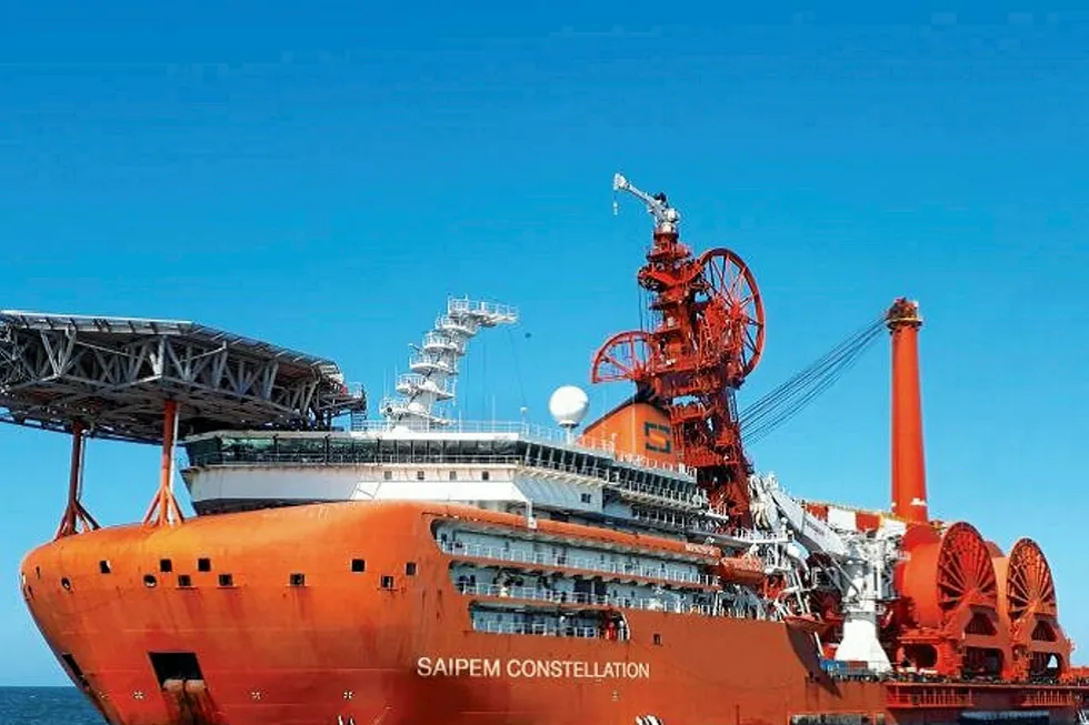 Giant: Saipem’s new ice-class multi-lay vessel Constellation, formerly Lewek Constellation