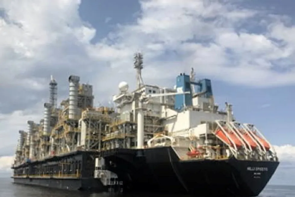 In demand: Golar LNG's Hilli Episeyo FLNG vessel has been operating successfully off Cameroon for Perenco