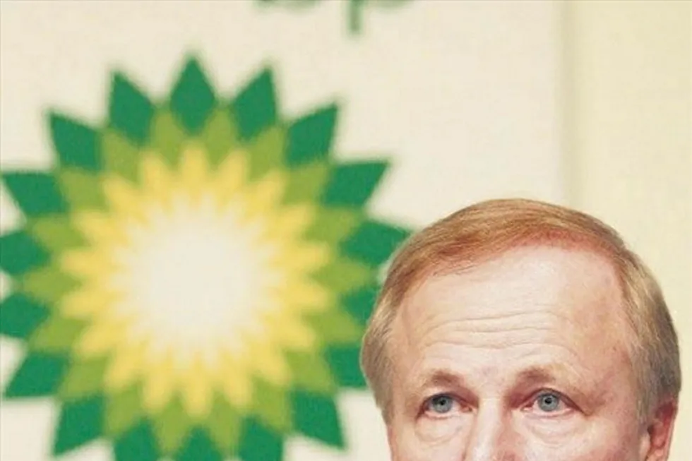 Back in profit: BP chief executive Bob Dudley