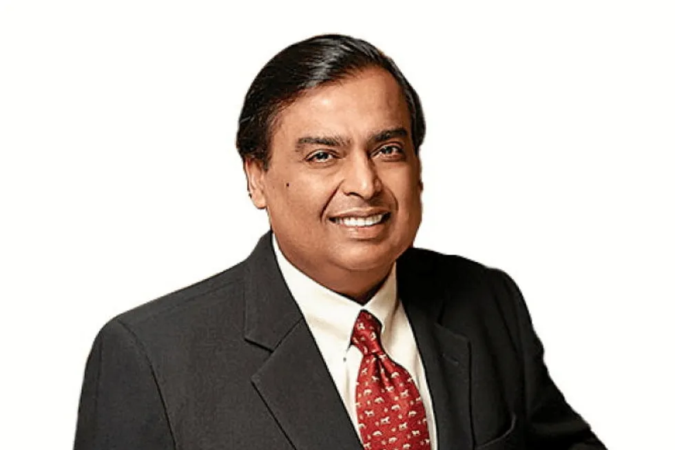 Reliance Industries Limited chairman Mukesh Ambani.