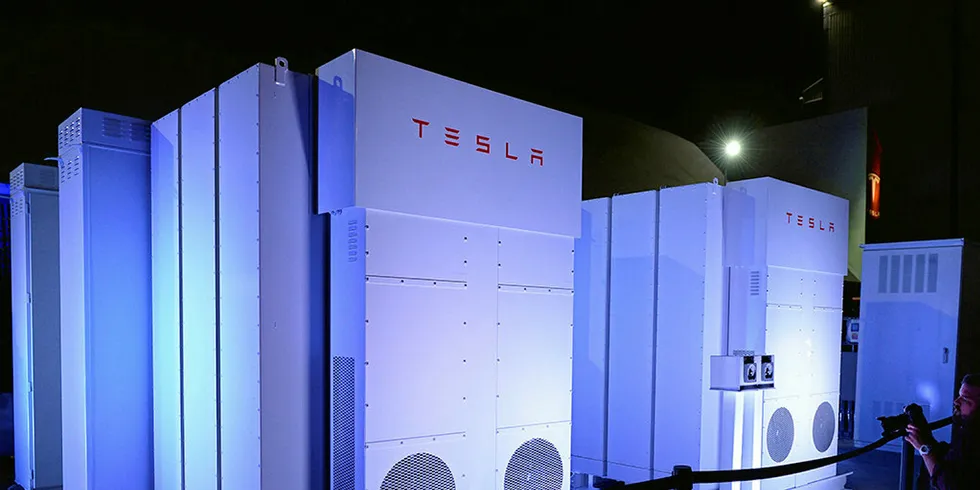 Tesla is looking for larger-scale applications for its battery systems
