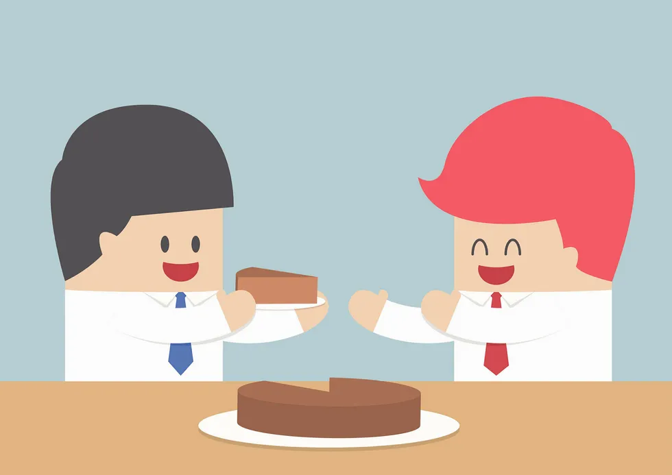 Å gi medarbeiderne en del av kaka kan føre til at de føler sterkere lojalitet til arbeidsplassen.