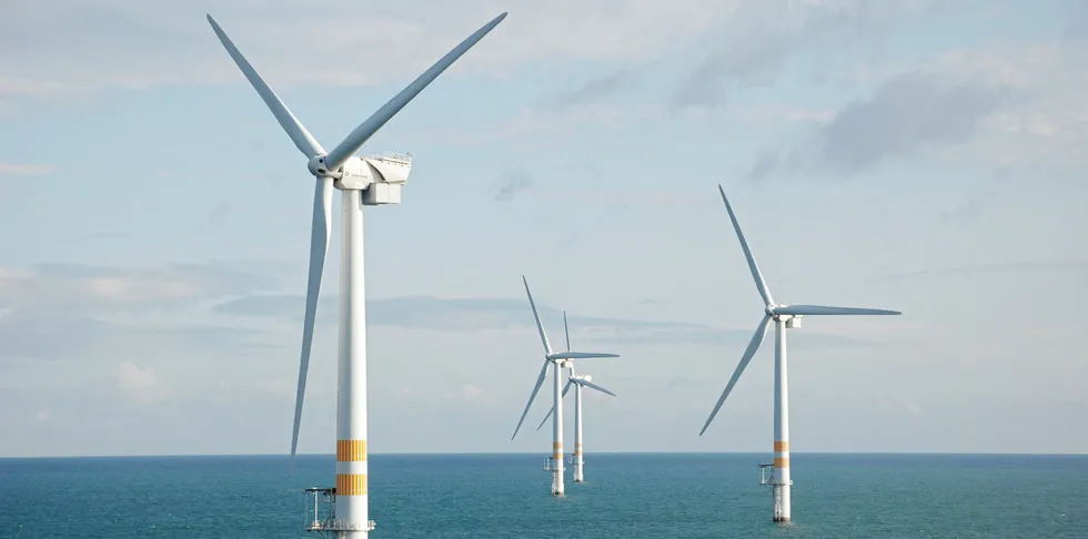 Ireland's Arklow offshore wind farm