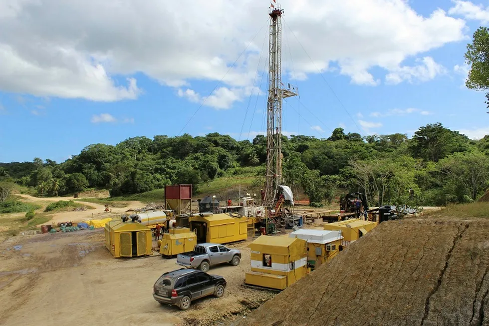 Flow test: drilling in Trinidad