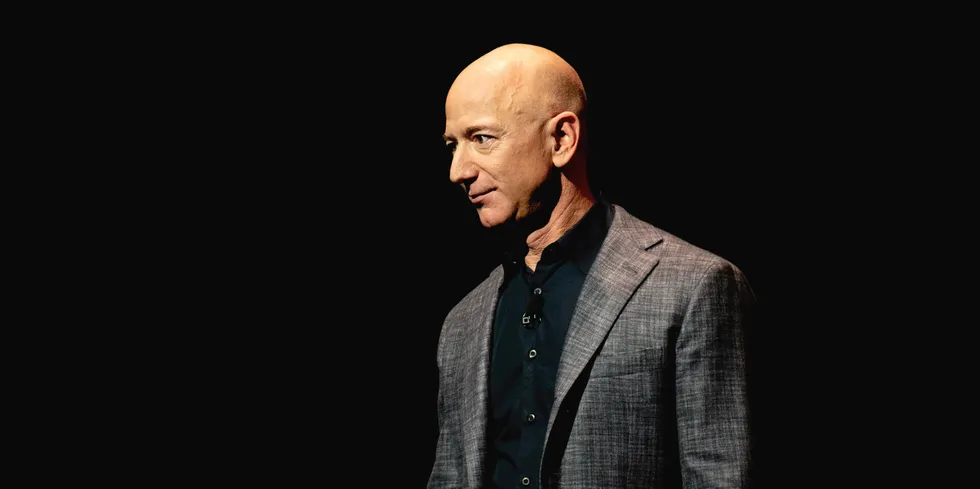 Amazon founder Jeff Bezos.