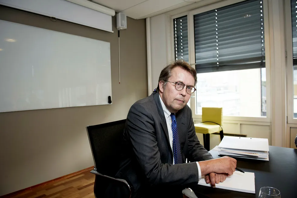 Advokat Harald Christensen i firmaet Føyen Torkildsen bisto Næringsspar da selskapet fikk trøbbel med Finanstilsynet. Foto: Gorm K. Gaare