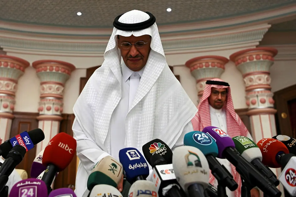 Reassurance: Saudi Energy minister Prince Abdulaziz bin Salman
