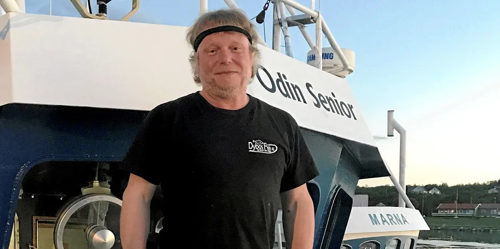 Fisker Odd-Terje Dybos fra Brønnøysund mener to sjarkkvoter er for lite til å forsvare nybygg og ekstra mannskap.