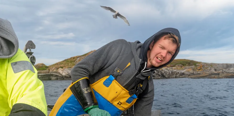 – Jeg har ingen ideer om hva annet enn fisker jeg kunne blitt, sier Simen Enoksen Ohr (18) fra Nordmøre.