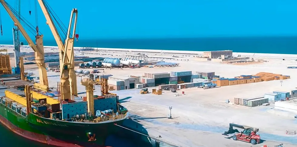 The Port of Duqm could see large-scale green hydrogen exports.