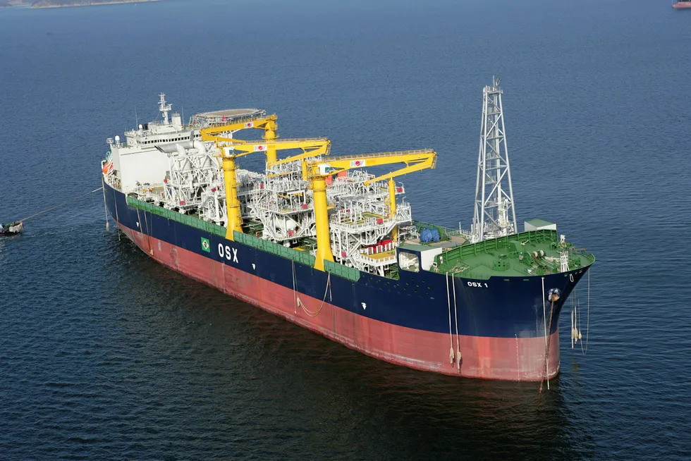 Plans: Yinson was contracted to supply the Ca Rong Do FPSO and intended to upgrade the existing OSX-1 FPSO