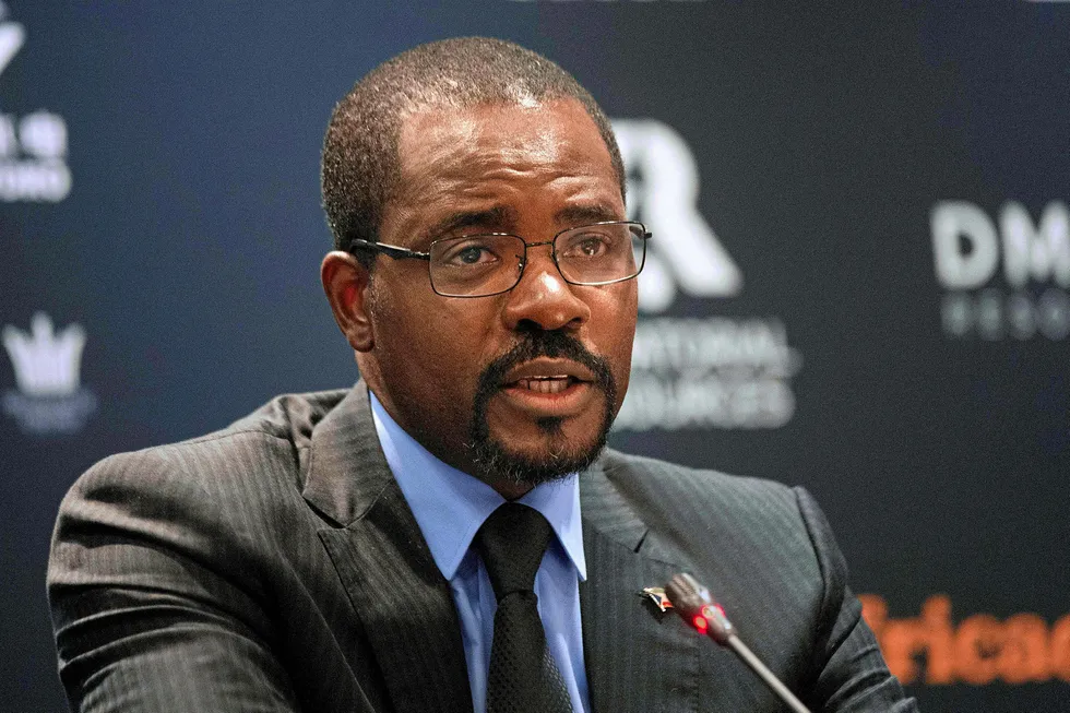 LNG development: Equatorial Guinea's Minister of Mines & Hydrocarbons Gabriel Mbaga Lima