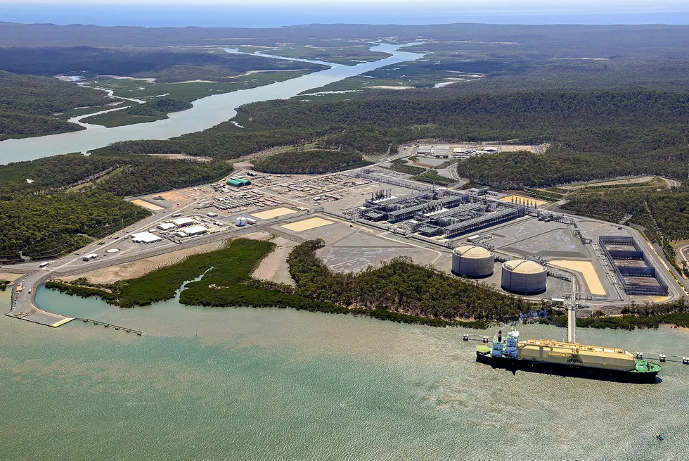 Long term services contract: the APLNG facility on Curtis Island, Queensland, Australia