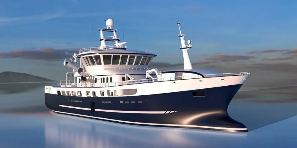 Ny snurrevad/bløggebåt skal bygges for rederiet Myre Kystdrift AS.