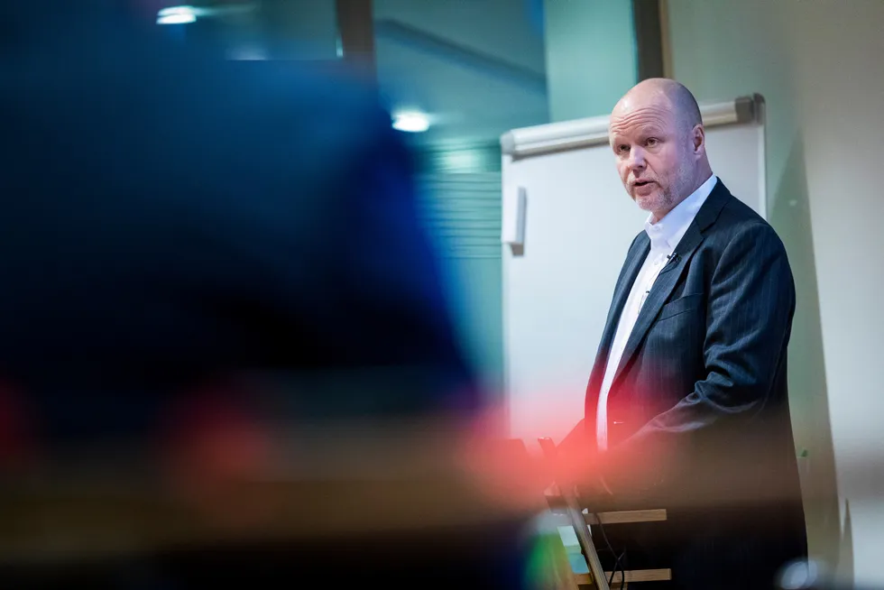Styreleder Pål Svenkerud i Næringsbanken. Her fra tiden som finansdirektør i Bank Norwegian.