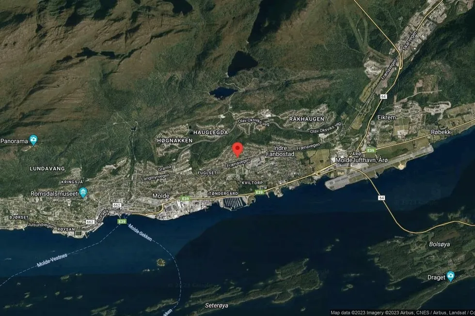 Området rundt Birkelandvegen 31, Molde, Møre og Romsdal