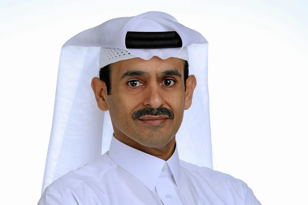ISND development: QatarEnergy chief executive Saad Sherida Al Kaabi.