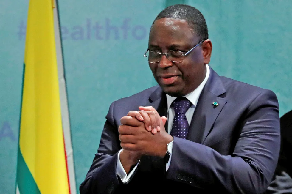 Looking for progress: Senegal President Macky Sall