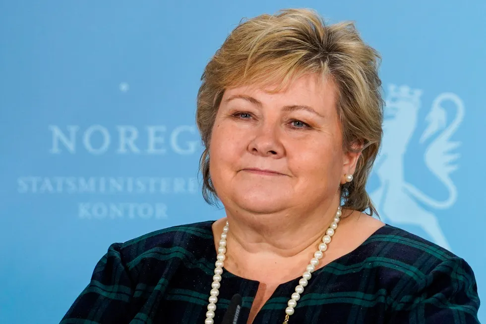 Statsminister Erna Solberg skal presentere nye koronatiltak for Stortinget denne uken