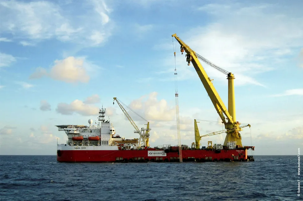 Major asset: Sapura is now the sole owner of the heavylift vessel Sapura 3000