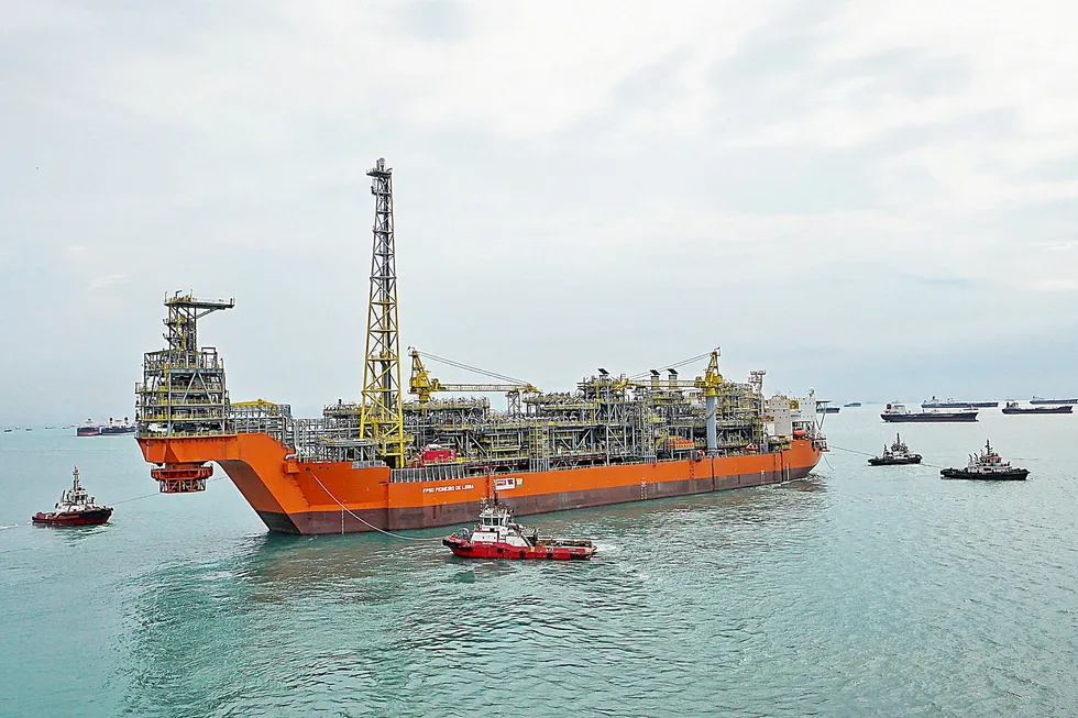 Low bidder: the Pioneiro de Libra FPSO has been conducting extended well tests at the Mero pre-salt field off Brazil