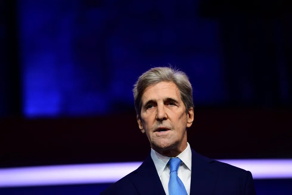 Special envoy: former US secretary of state John Kerry will have a Cabinet-level post in the Biden administration to address global climate issues