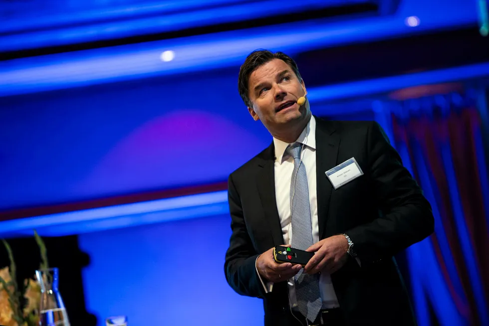 Strategy: TGS chief executive Kristian Johansen