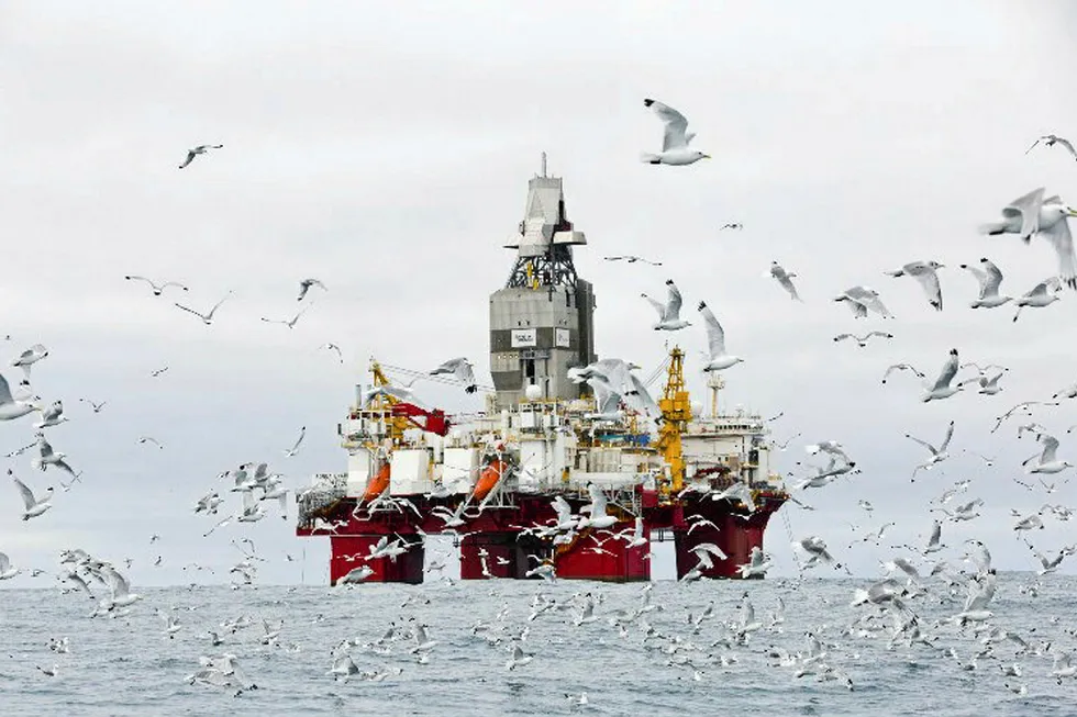 Flying off: Chevron is leaving Norway's shores, where Equinor had chartered the West Hercules to drill at Korpfjell Deep