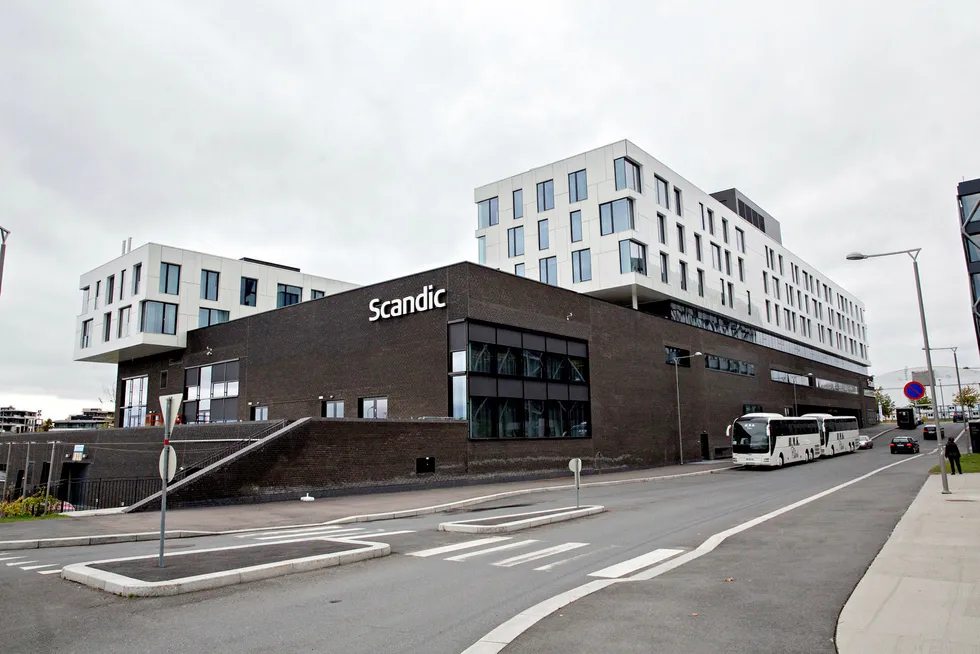 Salget av Scandic Fornebu til Storebrand Eiendomsfond for 660 millioner kroner var fjorårets største hotellhandel. Foto: Aleksander Nordahl