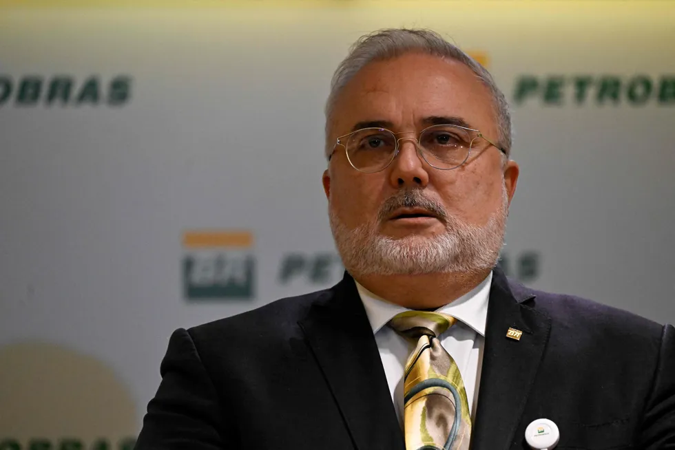 Tender results: Petrobras chief executive Jean Paul Prates.