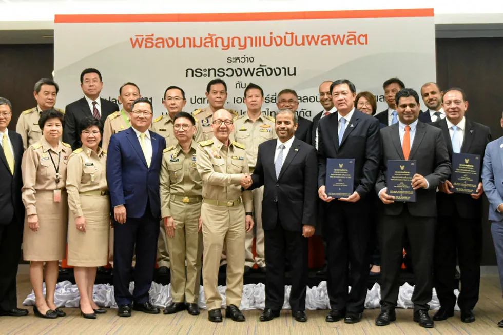 Done deal: the G1/61 PSC signing ceremony in Bangkok