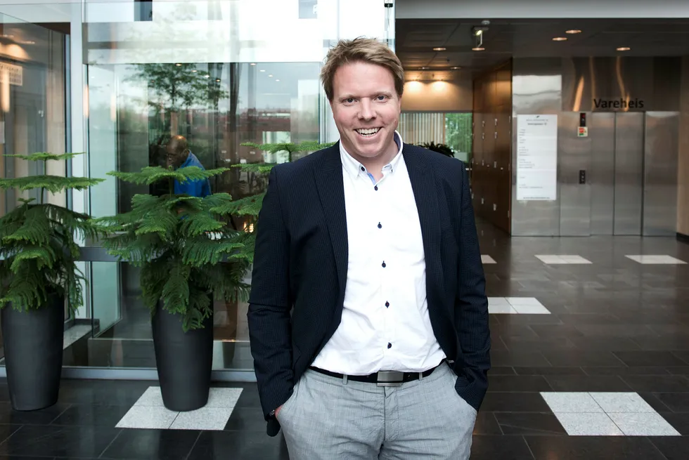 Administrerende direktør Eivind Helgaker i mobilselskapet Ice i Norge. Foto: Per Ståle Bugjerde