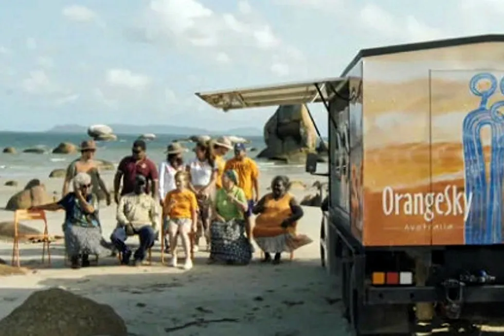 Mobile moves: the Orange Sky launch in Australia