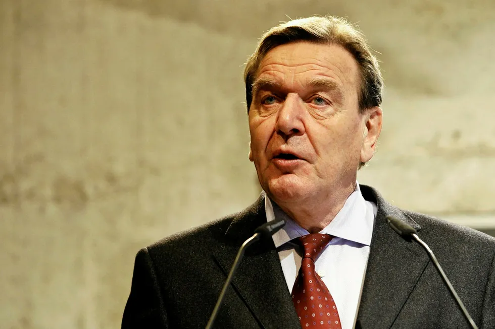 Rosneft's new chairman: former German chancellor Gerhard Schroeder