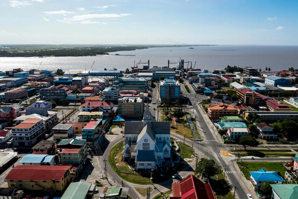 All quiet: business has been bad in Georgetown, Guyana's capital city, as voters wait anxiously for a solution to a political crisis that has the potential to explode into violence