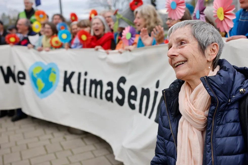 Den europeiske menneskerettighetsdomstol ga organisasjonen Klimaseniorinnen medhold i saken mot Sveits.