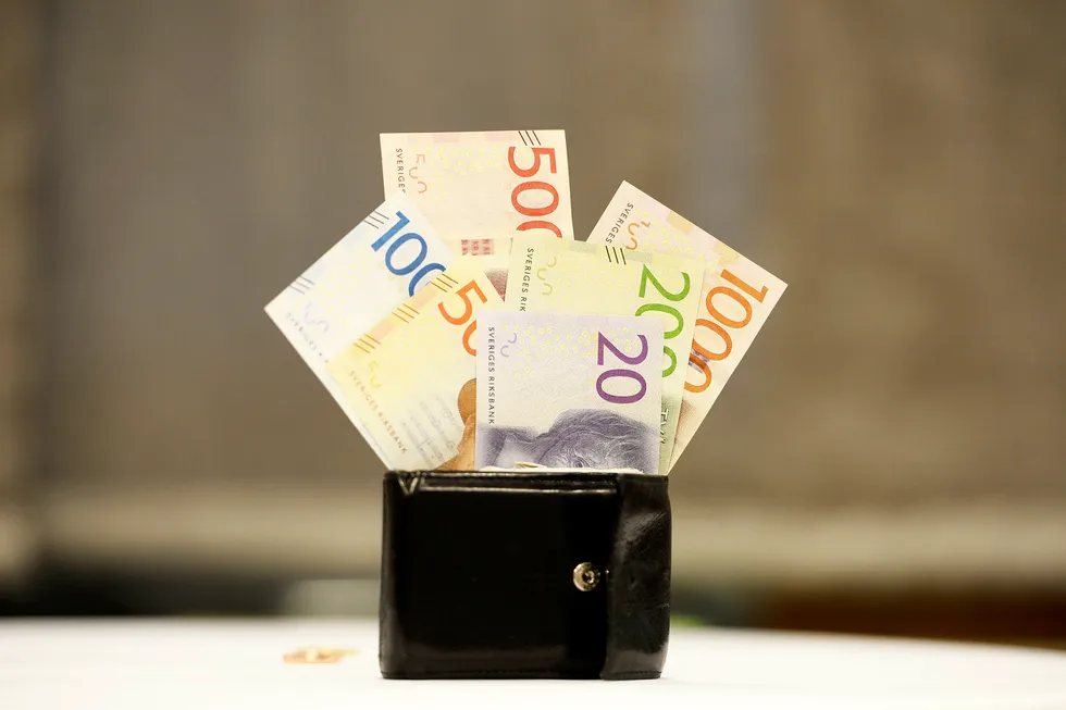 Mange unge voksne i Sverige forstår ikke hva rentesrente-prinsippet innebærer. Foto: Pontus Lundahl/TT/NTB Scanpix