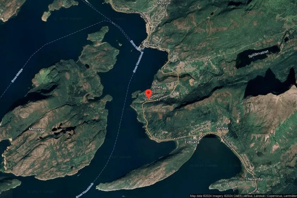 Området rundt Storhaugveien 6, Meløy, Nordland