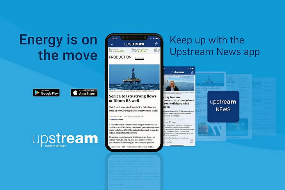 Energy news on the move with the Upstream News app