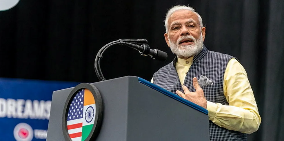 Narendra Modi.