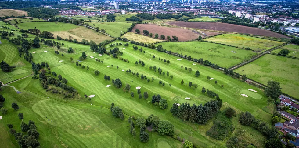 Clydebank Golf Course, which is near the near to the town of Clydebank on the outskirts of Glasgow.