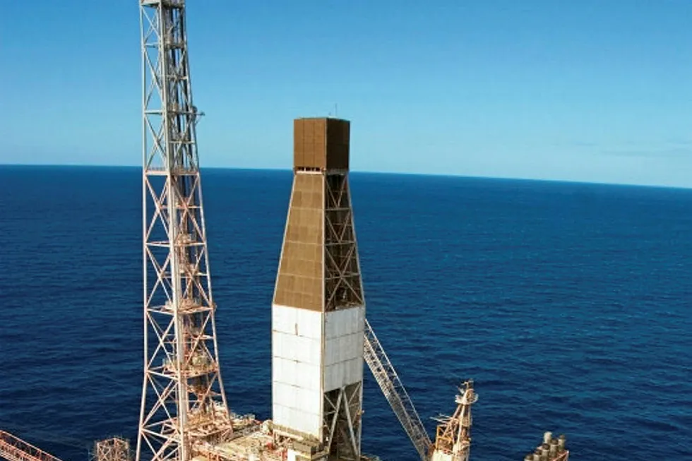 GWF-2 work: the Goodwyn Alpha platform off Western Australia