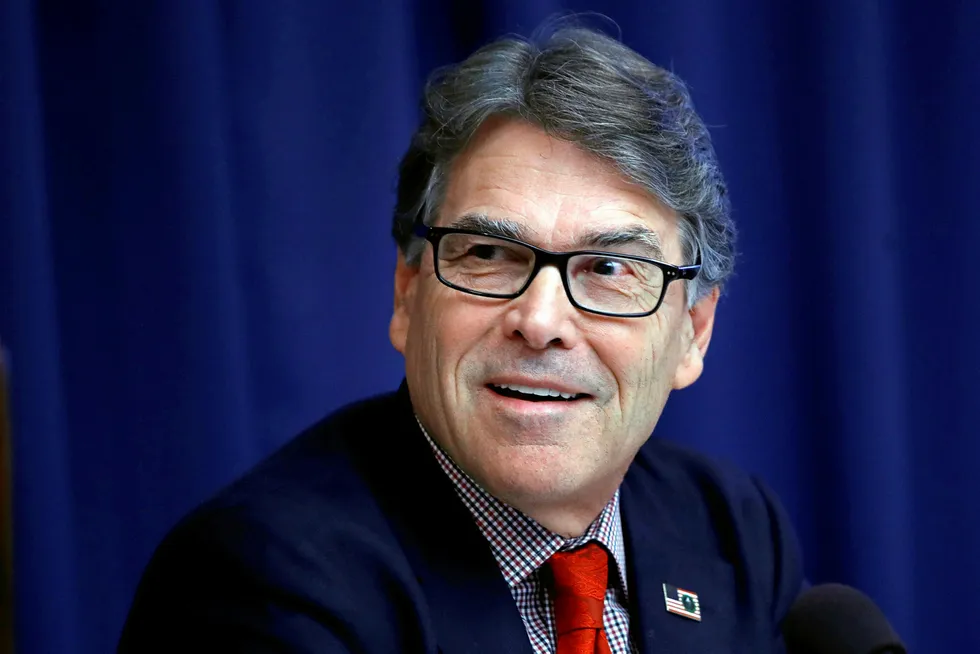 Rick Perry: US Energy Secretary
