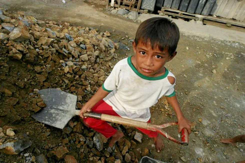 Action: Norog and industry players are looking to crack down on child labour and other human rights areas