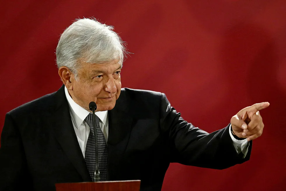 Policy shift: Mexico's President Andres Manuel Lopez Obrador